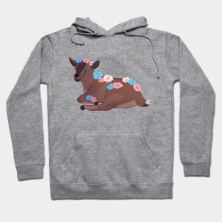 Transgender Pride Baby Goat Kid Hoodie